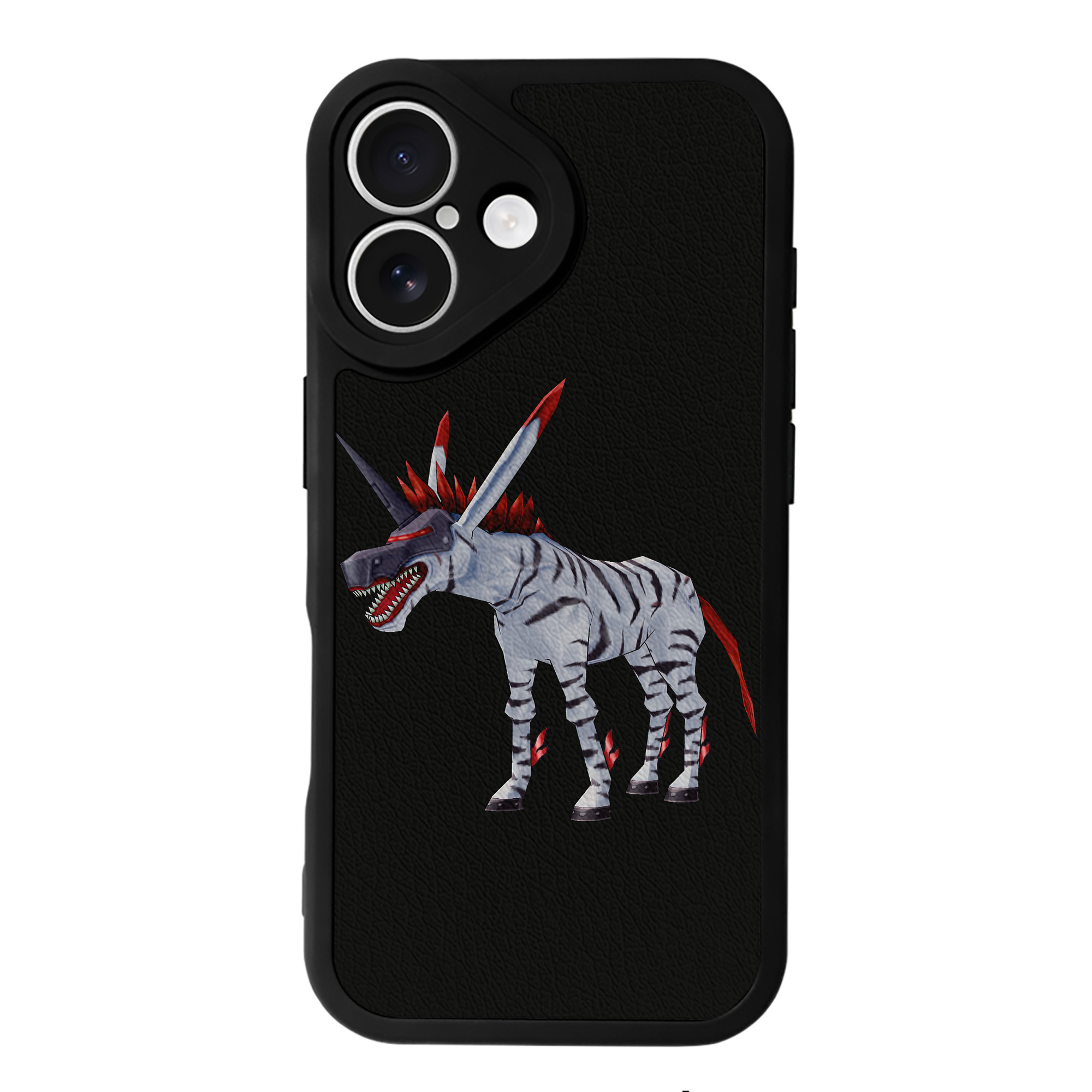 （画像用） Digimon デジタルモンスター/デジモン 【iPhone 16シリーズ対応】シリコンスマホケース（レザー調） 材質：シリコン